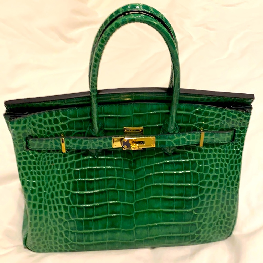 Perfect condition green bag